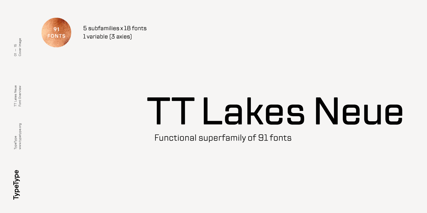Beispiel einer TT Lakes Neue-Schriftart #1